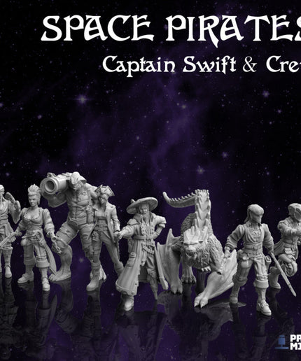 Captain Swift Crew Pack - Space Pirates Collection
