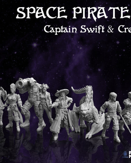Captain Swift Crew Pack - Space Pirates Collection