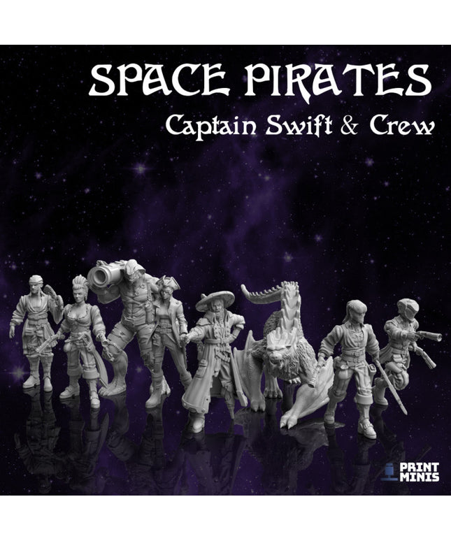 Captain Swift Crew Pack - Space Pirates Collection