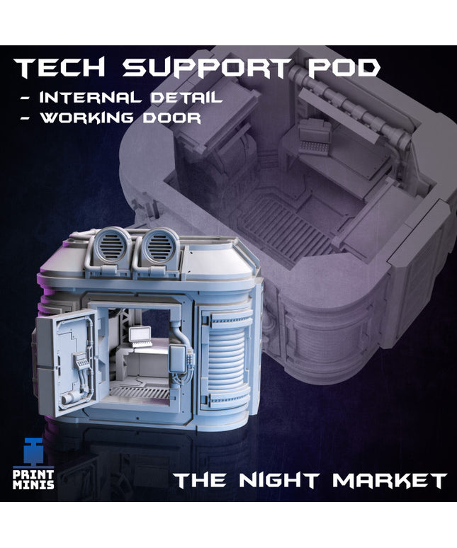 The Tech Support Pod - Night Market Collection