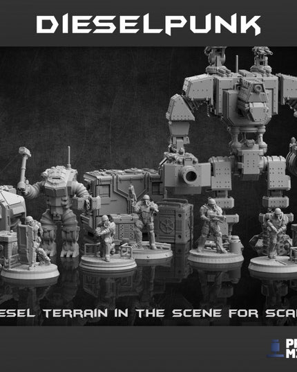 Dieselpunk Terrain - Dieselpunk Collection