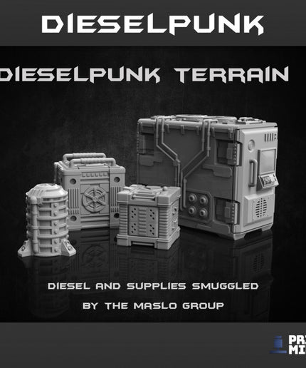Dieselpunk Terrain - Dieselpunk Collection