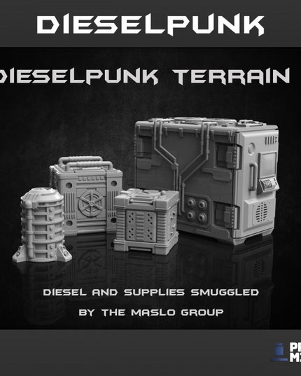 Dieselpunk Terrain - Dieselpunk Collection