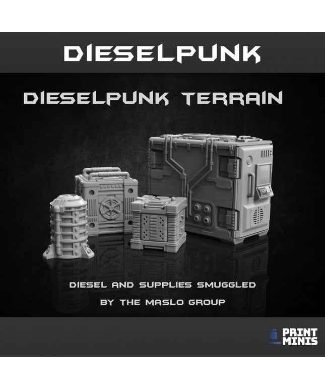 Dieselpunk Terrain - Dieselpunk Collection