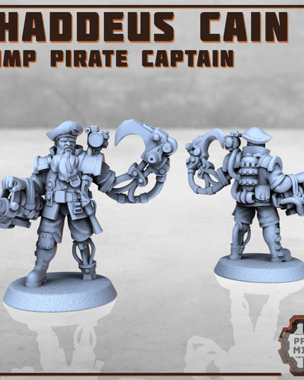 Thaddeus Cain - Sump Pirate Captain