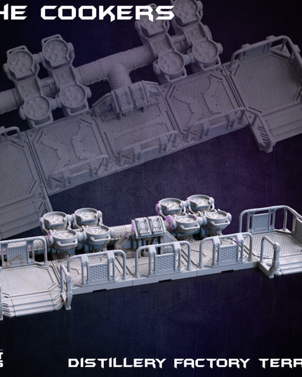 The Distillery Factory Collection - run the most notorious drug factory in Zadorn!