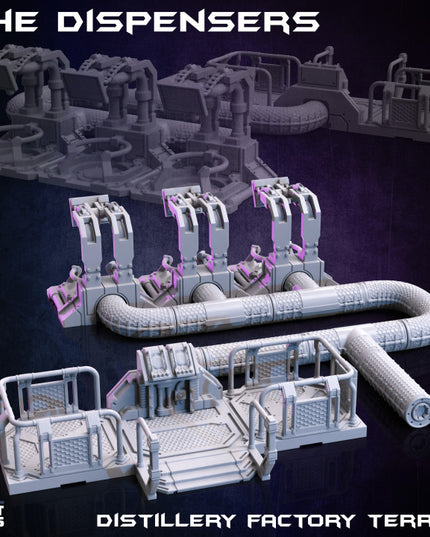 The Distillery Factory Terrain Kit