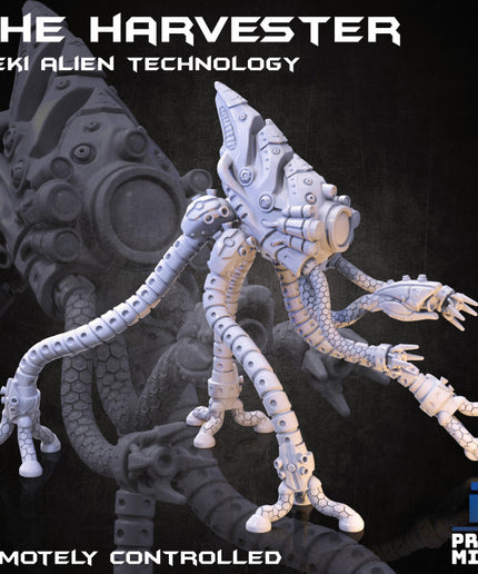 The Harvester Robot - Zeki Alien Technology - In Orbit Collection