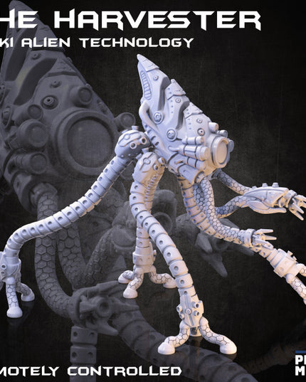 The Harvester Robot - Zeki Alien Technology - In Orbit Collection