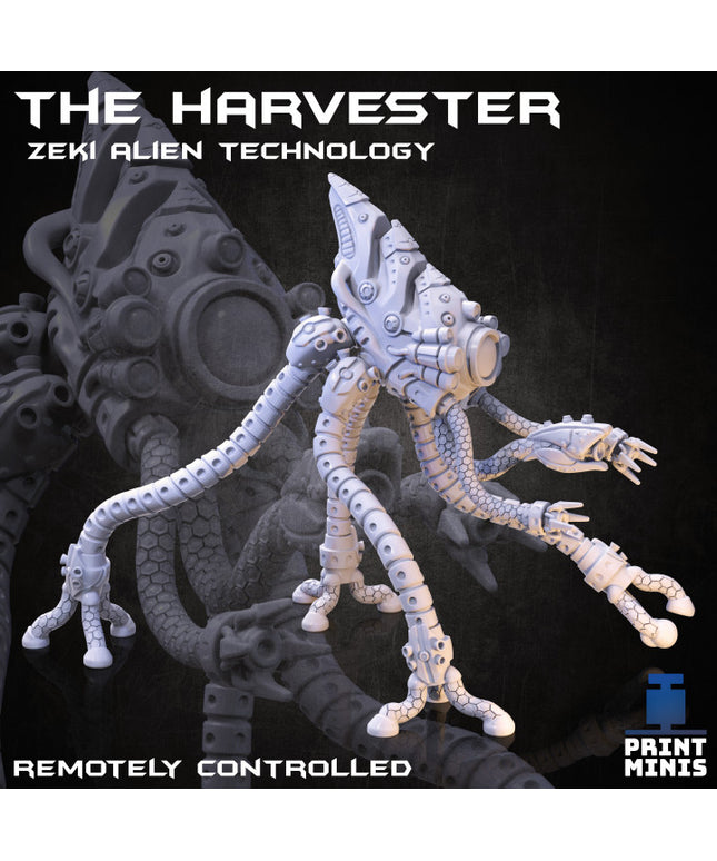 The Harvester Robot - Zeki Alien Technology - In Orbit Collection