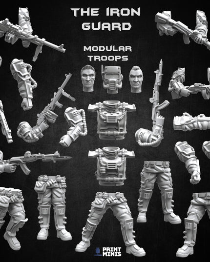 The Iron Guard of Kovlova - Modular Troops - The Iron Guard Collection