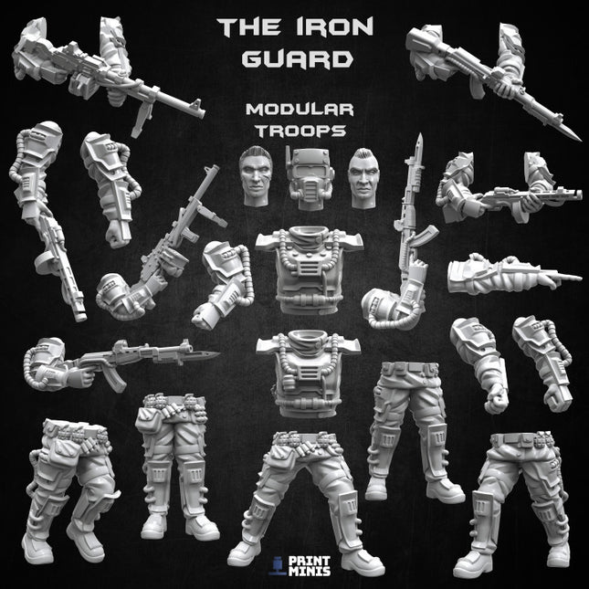 The Iron Guard of Kovlova - Modular Troops - The Iron Guard Collection