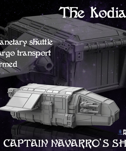 The Kodiak Shuttle - Navarro Crew - Space Pirates Collection
