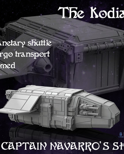 The Kodiak Shuttle - Navarro Crew - Space Pirates Collection