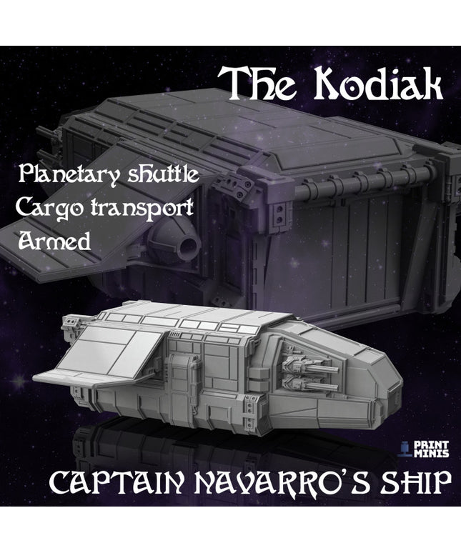 The Kodiak Shuttle - Navarro Crew - Space Pirates Collection