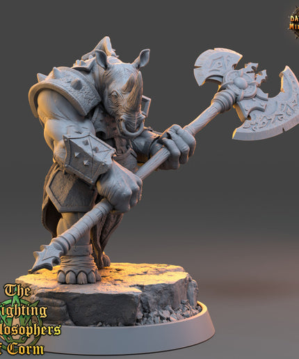 Theon Foulcurse - The Fighting Philosophers of Corm
