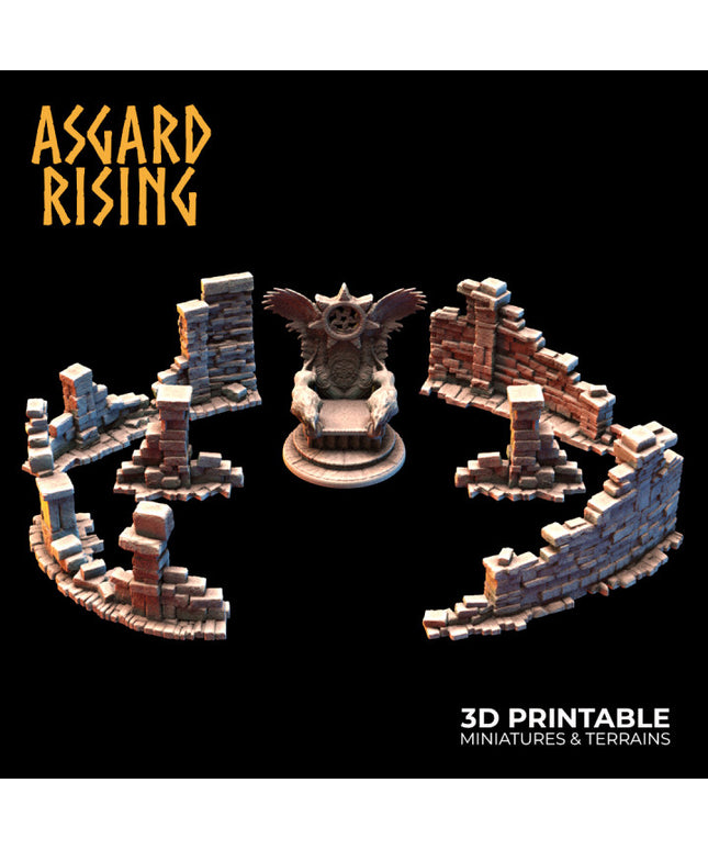 Throne of the Winds with Small Ruins