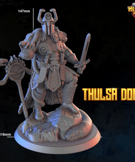 conan the barbarian / thulsa doom / sculpture 150mm