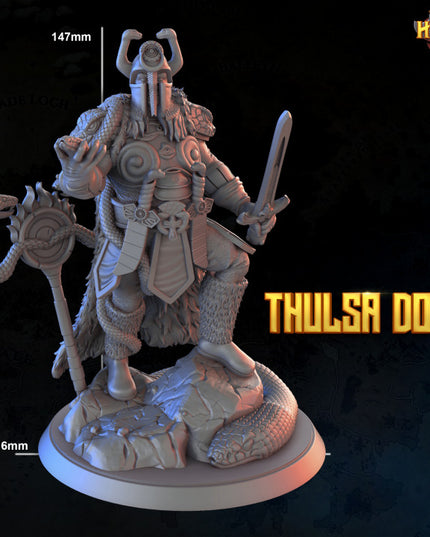conan the barbarian / thulsa doom / sculpture 150mm