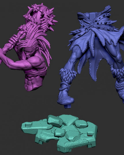 Tina the Amazon ( Famine Armor Set )