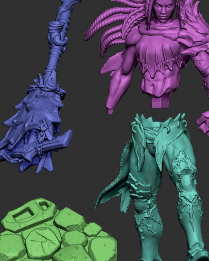 Tina the Amazon (Kimba Armor Set )