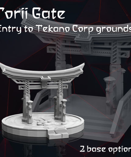 Torii Gate Terrain Piece - Tekano Corp Collection