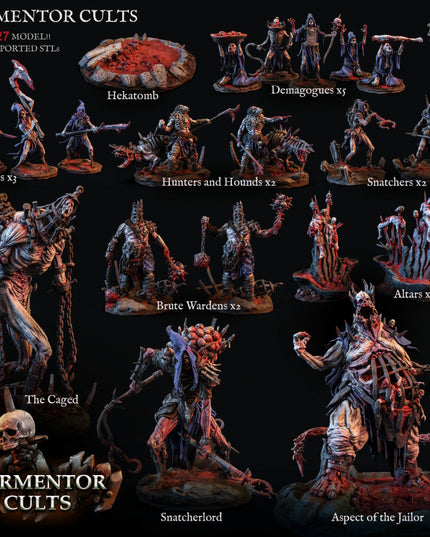 TORMENTOR CULTS - 5e statblocks and Lore