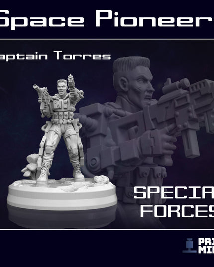 Space Soldiers - Special Forces Military x 4 - Space Pioneers Collection