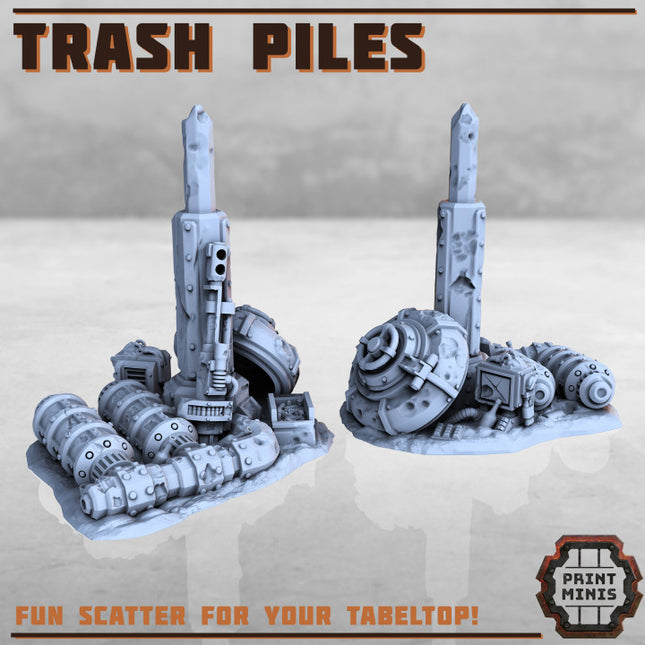 Trash Piles x6