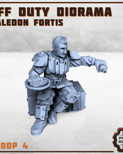 Off Duty Diorama - Kaledon Fortis