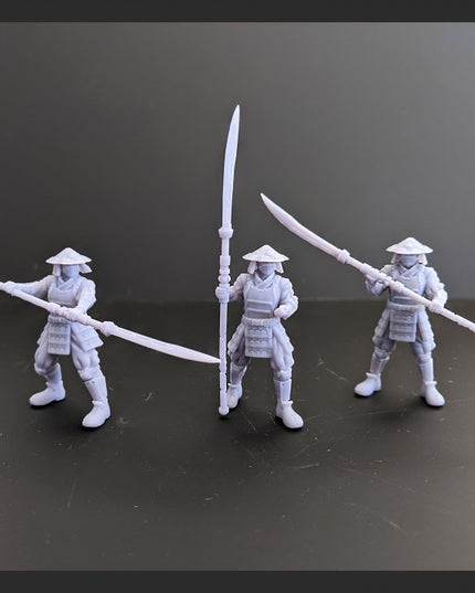 4x Sci-Fi Japan Troops - Tekano Corp Collection