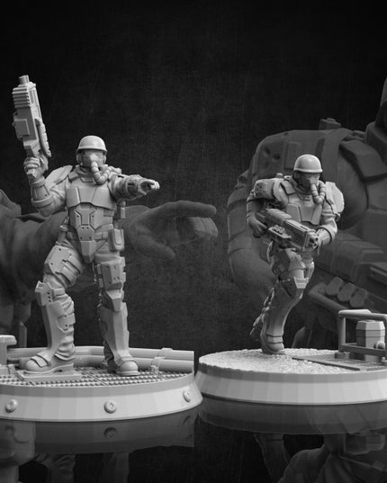 Diesel Troopers x 5 - Dieselpunk Collection