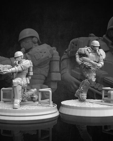 Diesel Troopers x 5 - Dieselpunk Collection
