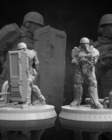 Diesel Troopers x 5 - Dieselpunk Collection