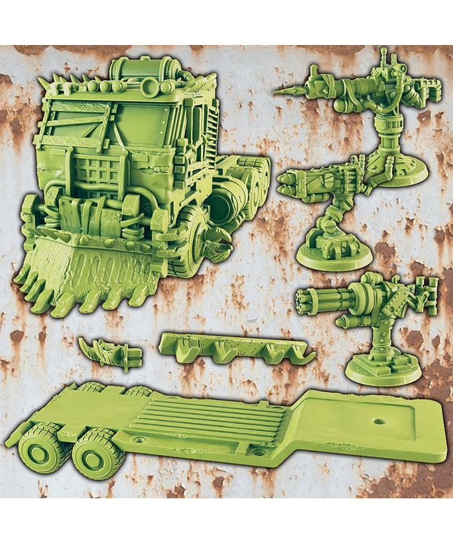Wasteland Semi Truck / Trailer and Weapons