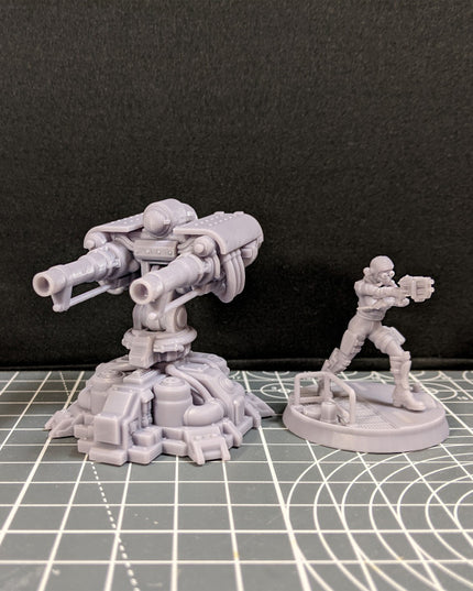 Auto Defence Turret x2 - Dieselpunk Collection