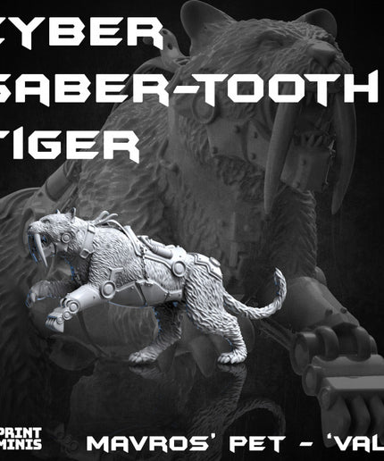 Cyber Tiger 'Vala' - The Ironside Docks Collection