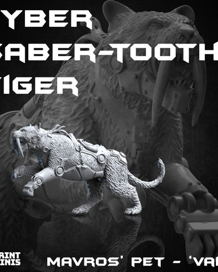Cyber Tiger 'Vala' - The Ironside Docks Collection
