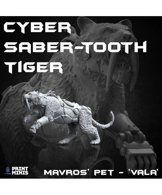 Cyber Tiger 'Vala' - The Ironside Docks Collection