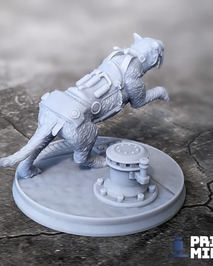 Cyber Tiger 'Vala' - The Ironside Docks Collection
