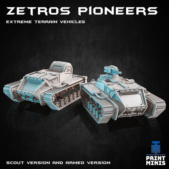 Zetross Pioneer - Snow Terrain Vehicle - Expedition Collection