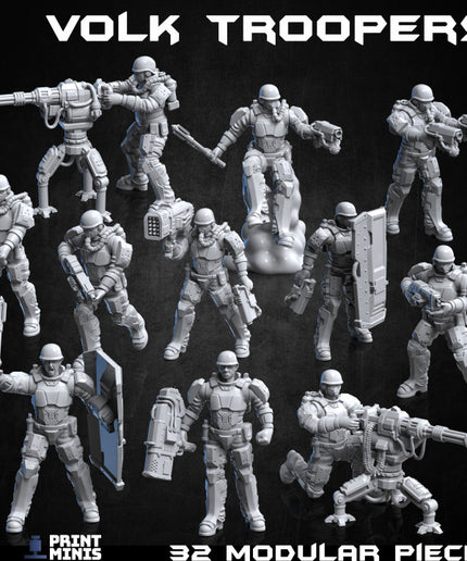 Volk Diesel Troopers (Modular) - The Ironside Docks Collection