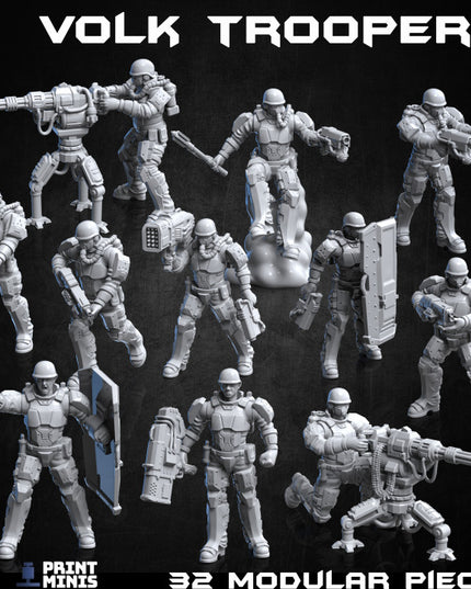 Volk Diesel Troopers (Modular) - The Ironside Docks Collection