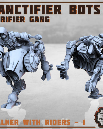 Sanctifier Bots x 6 with Purifier Riders x4