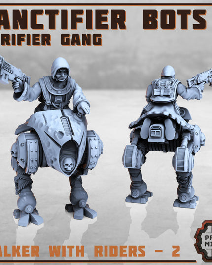 Sanctifier Bots x 6 with Purifier Riders x4