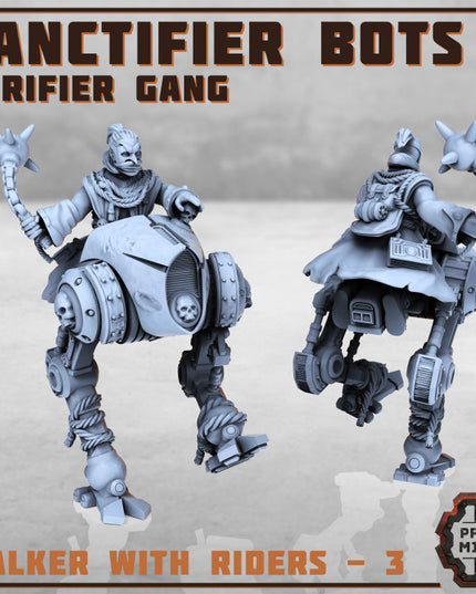 Sanctifier Bots x 6 with Purifier Riders x4