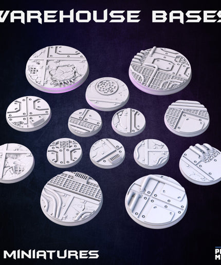 Warehouse Bases (14 miniatures) - Raid in Zadorn Collection