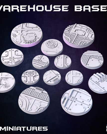 Warehouse Bases (14 miniatures) - Raid in Zadorn Collection