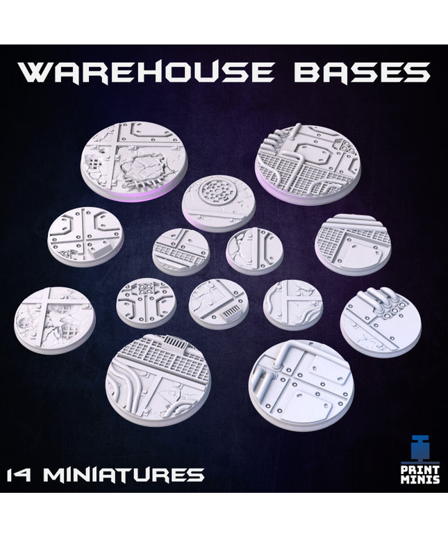 Warehouse Bases (14 miniatures) - Raid in Zadorn Collection