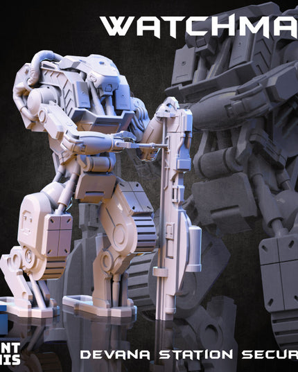 The Watchman Robots - In Orbit Collection